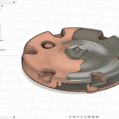 Nắp chụp mâm xe Renault Laguna I (Part 7700428725) - File in 3D