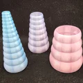 Bộ sưu tập Smooth Stack Spiral Vases - Bình hoa 3D tinh tế, hiện đại - Thumbnail 5
