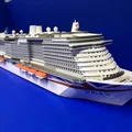 Tàu du lịch P&O Cruise Ship Iona (tỉ lệ 1:500) – in nhiều phần, đa màu - Thumbnail 1