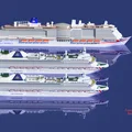 Tàu du lịch P&O Cruise Ship Iona (tỉ lệ 1:500) – in nhiều phần, đa màu - Thumbnail 11