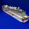 Tàu du lịch P&O Cruise Ship Iona (tỉ lệ 1:500) – in nhiều phần, đa màu - Thumbnail 16