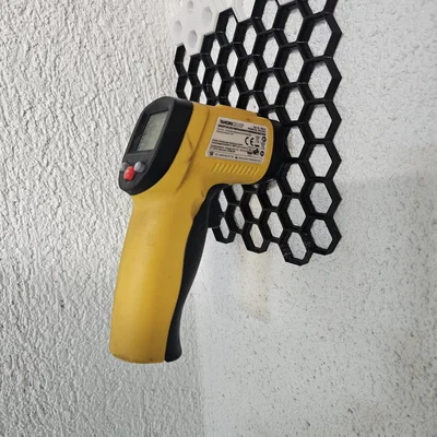 Giá treo nhiệt kế hồng ngoại cho bảng Honeycomb Storage Wall (HSW)