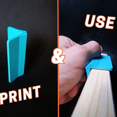 Dụng Cụ Chà Nhám Góc (Corner Sanding Tool)