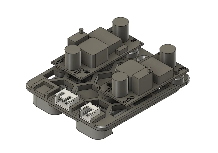 Giá gắn Buck Converter lên DIN rail - Image 1