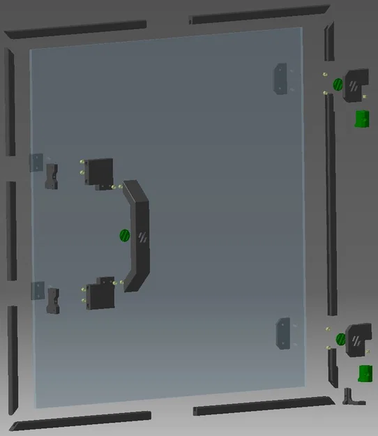 Voron mono door - Bản mod cửa đơn cho máy in 3D Voron - Image 2