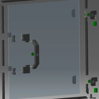 Voron mono door - Bản mod cửa đơn cho máy in 3D Voron
