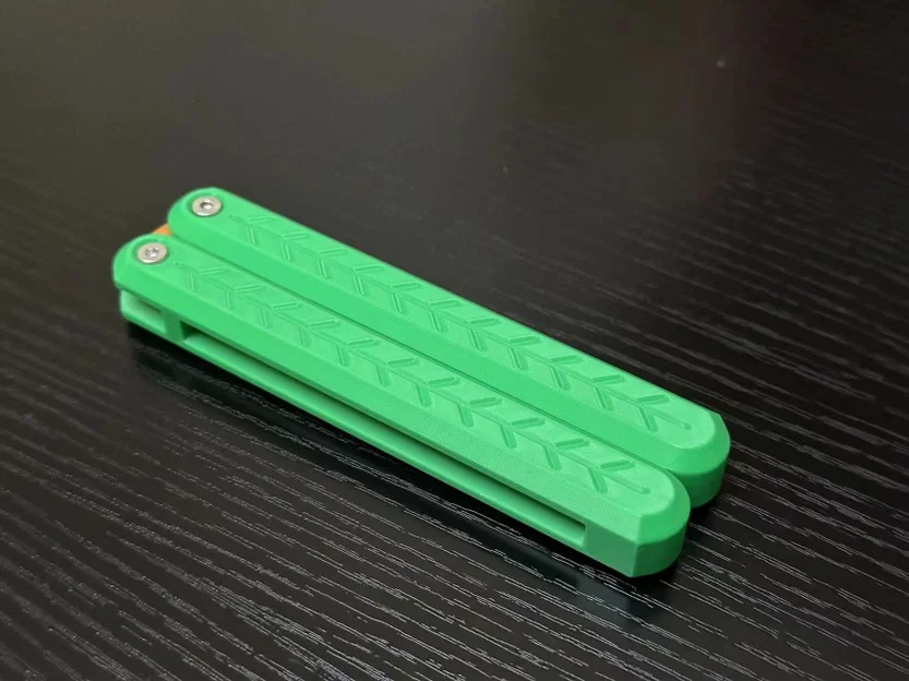 Dao bướm Cà rốt (bản dài) - Carrot Balisong (Long model) - Image 3