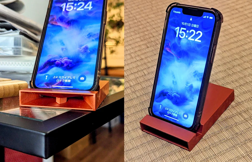 Giá đỡ điện thoại đơn giản, sang – khuếch đại loa – nhiều size – không che màn hình - Image 1