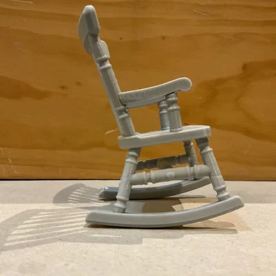 Ghế bập bênh (Rocking chair) tỉ lệ 1:12