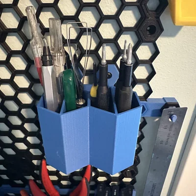 Bộ hộp đựng đồ có vách ngăn cho hệ thống Honeycomb Storage Wall