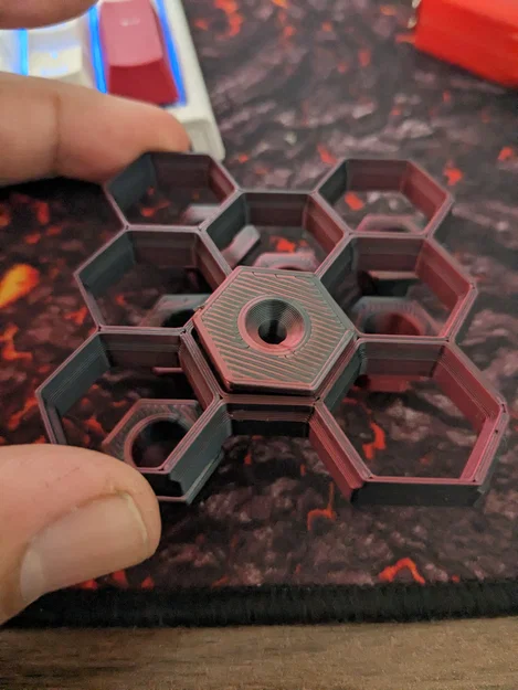 Phụ kiện giá treo lục giác Hexa wall mount cho bảng Honeycomb - Image 3