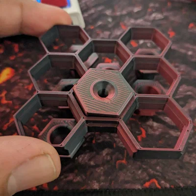 Phụ kiện giá treo lục giác Hexa wall mount cho bảng Honeycomb