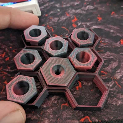 Phụ kiện giá treo lục giác Hexa wall mount cho bảng Honeycomb