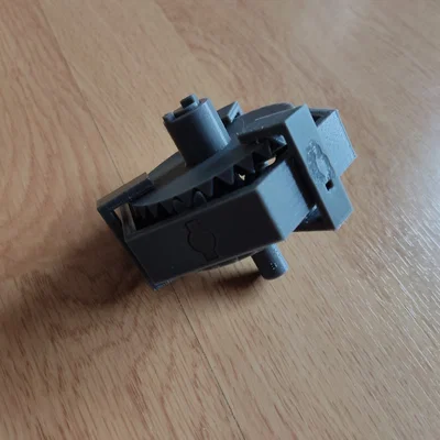 Cơ cấu contrarotating (Contrarotating mechanism) in 3D