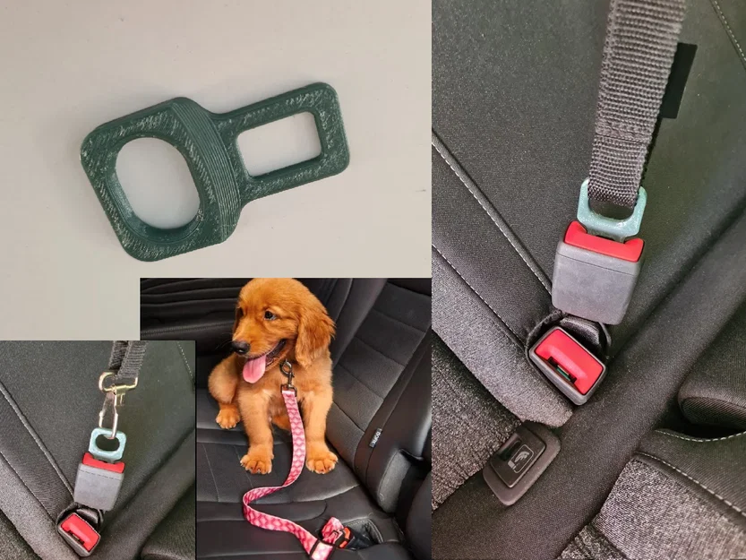 Đầu khóa an toàn DriveDog cho thú cưng khi đi xe hơi (In 3D) - Image 1