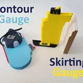 Thước dò biên dạng & cữ vạch chân tường có khóa (Lockable Contour & Skirting Board Scribing Gauge) - Thumbnail 1