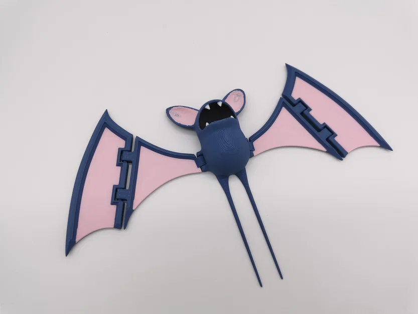 Zubat articulated, in nhanh hơn (faster print) - Image 2