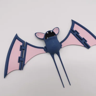Zubat articulated, in nhanh hơn (faster print)