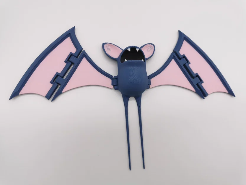 Zubat articulated, in nhanh hơn (faster print) - Image 3