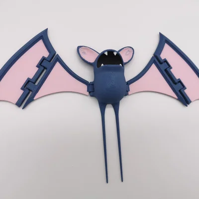 Zubat articulated, in nhanh hơn (faster print)