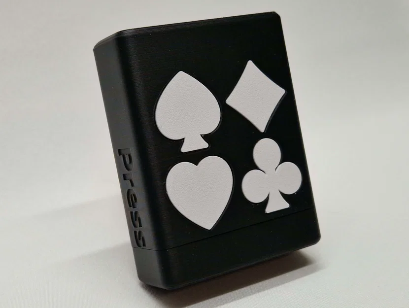 Hộp cứng đựng bài tây (Poker size) - Playing Cards Hardcase - Image 2