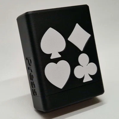 Hộp cứng đựng bài tây (Poker size) - Playing Cards Hardcase