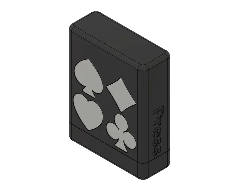 Hộp cứng đựng bài tây (Poker size) - Playing Cards Hardcase - Image 3