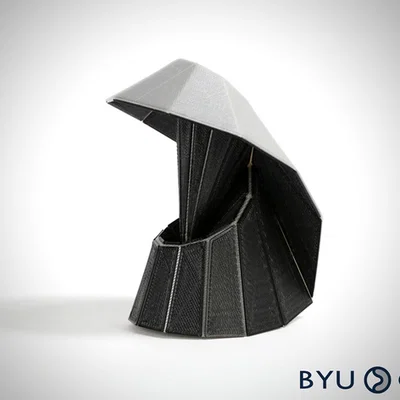 Elliptic Infinity – Mẫu gấp origami dạng elip