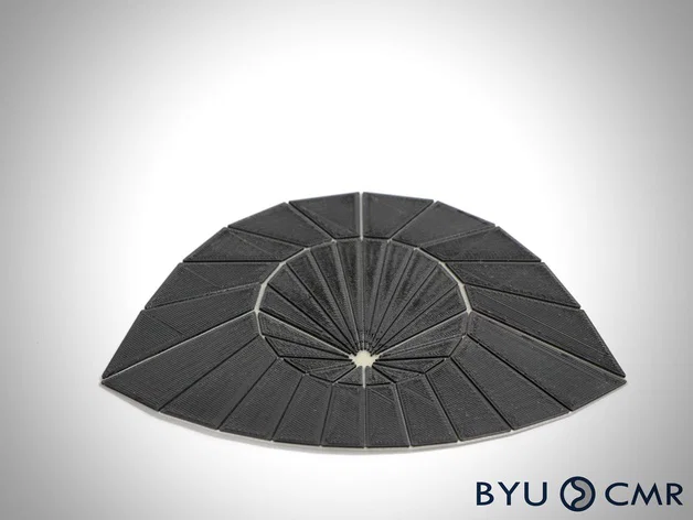 Elliptic Infinity – Mẫu gấp origami dạng elip - Image 4