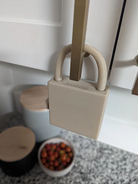 KEYLESS - Ổ khóa Puzzle Lock Print-in-Place (không cần chìa) - Image 2
