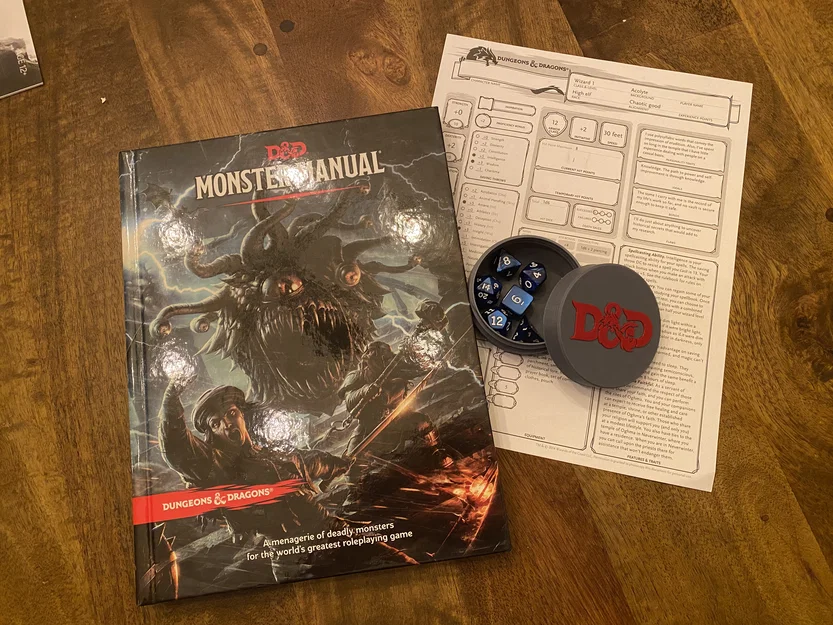 Hũ đựng xúc xắc DnD (DnD Dice Jar) - Image 2