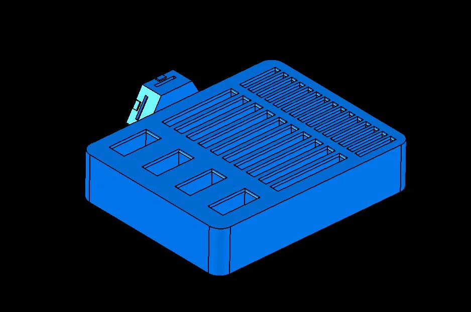Giá lưu trữ USB, SD và Micro SD cho Honeycomb Storage Wall (HSW) - Image 1