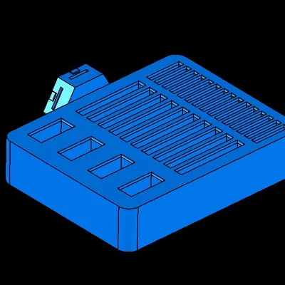 Giá lưu trữ USB, SD và Micro SD cho Honeycomb Storage Wall (HSW)