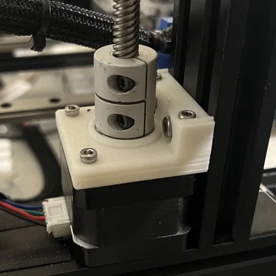 Bộ Gá Stepper Motor Trục Z Tích Hợp Axial Thrust Bearing