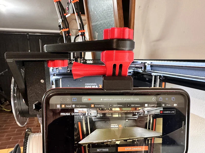 Giá đỡ Smartphone/GoPro cho Prusa XL - Image 8