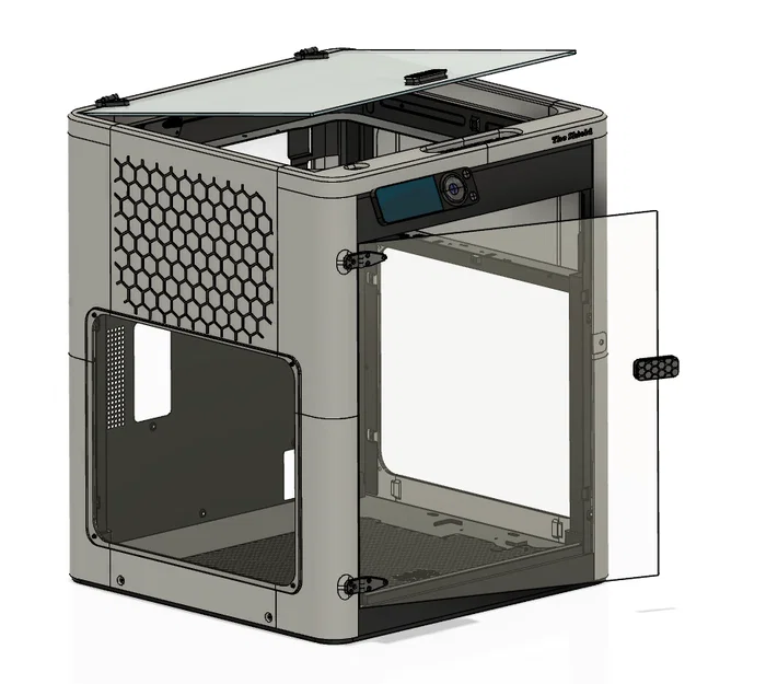 Vỏ che (enclosure) The Shield cho Bambu Lab P1P - Image 19
