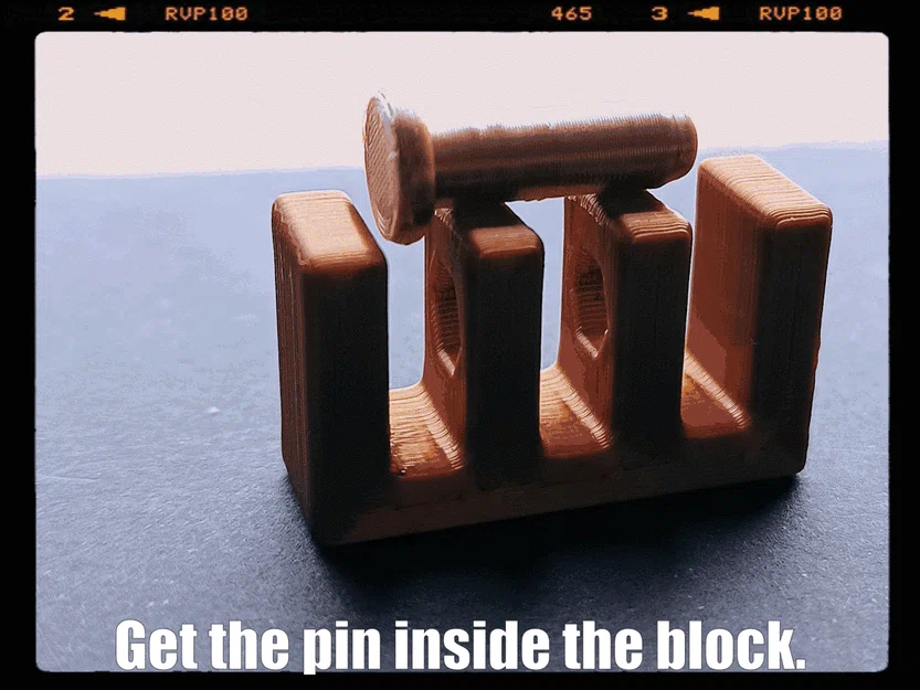 Pin trong Block (Brainteaser) - Trò đố mẹo rút/đút pin - Image 1