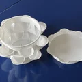 Chậu Trồng Cây Nhiều Ngăn kèm Đế Lót (Multi Pot with Pot Coaster) - Thumbnail 3