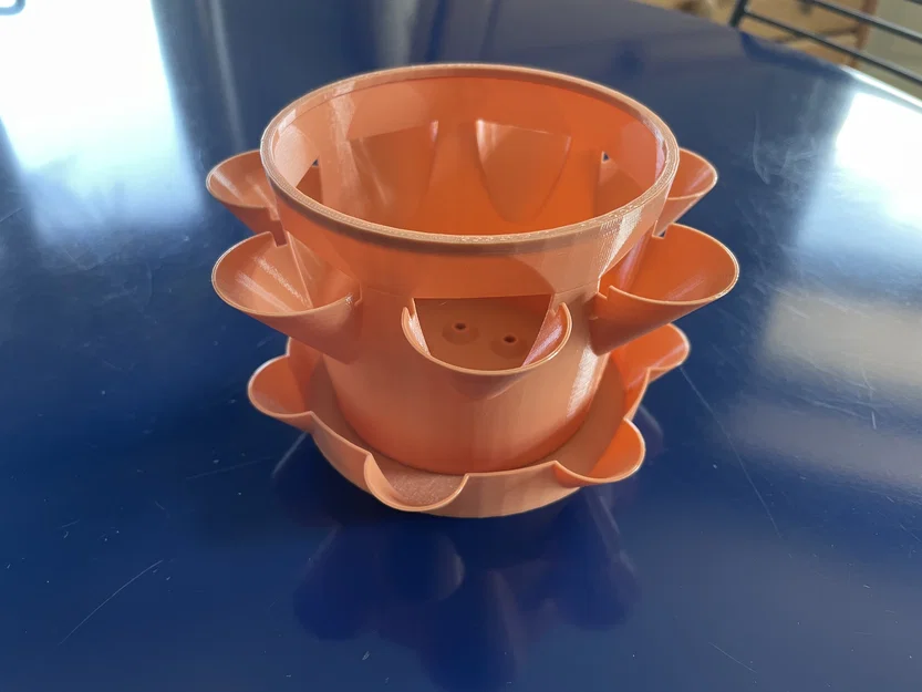 Chậu Trồng Cây Nhiều Ngăn kèm Đế Lót (Multi Pot with Pot Coaster) - Image 10
