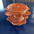 Chậu Trồng Cây Nhiều Ngăn kèm Đế Lót (Multi Pot with Pot Coaster) - Thumbnail 10