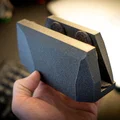 Giá đỡ laptop dựng đứng (Laptop vertical stand) chỉnh được kiểu low-poly - Thumbnail 4