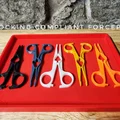 Kẹp Forceps Khóa Hobby – Một Mảnh, Compliant Joints - Thumbnail 1