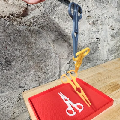 Kẹp Forceps Khóa Hobby – Một Mảnh, Compliant Joints