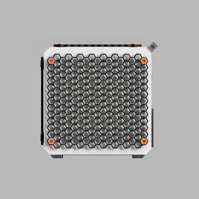Cooler Master QUBE 500 - Panel tường lưu trữ tổ ong (Honeycomb Storage Wall)