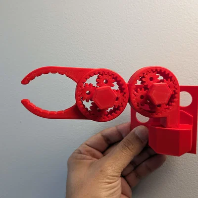 Kẹp Mantis Xoay Khớp Bằng Dial (Print-In-Place)