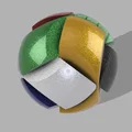 Bóng Puzzle Diagonal Burr - Thumbnail 5