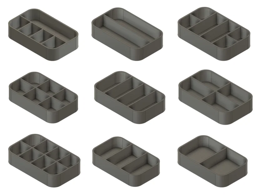 Bộ sưu tập khay chia ngăn thông minh cho hộp thiếc Altoids - Image 1