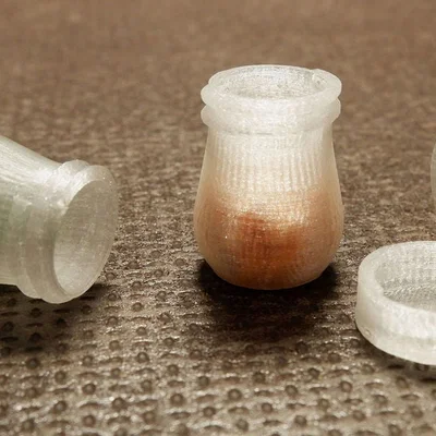 Chai/Hũ mini có nắp vặn ren (2ml)