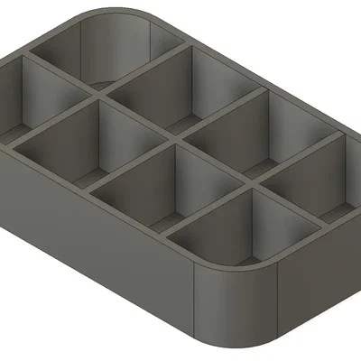 Khay chia hộp Altoids đựng thuốc theo tuần – vách mỏng (Thin Wall Divider)