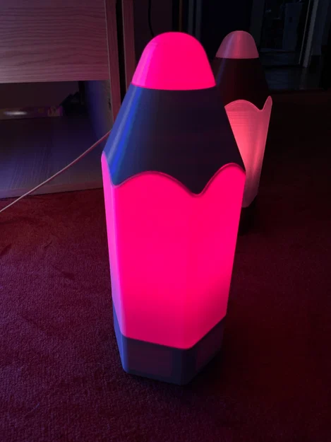 Đèn bút chì nhiều màu (Colorful pencil lamp) - Image 2